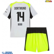 Borussia Dortmund Maximilian Beier #14 Replica Away Minikit 2025-26 Short Sleeve (+ pants)